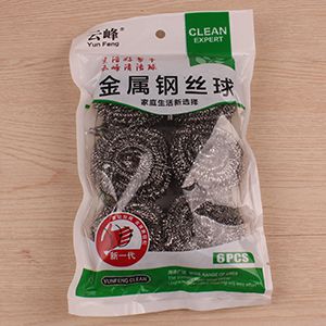 云峰6个钢丝球（0667）